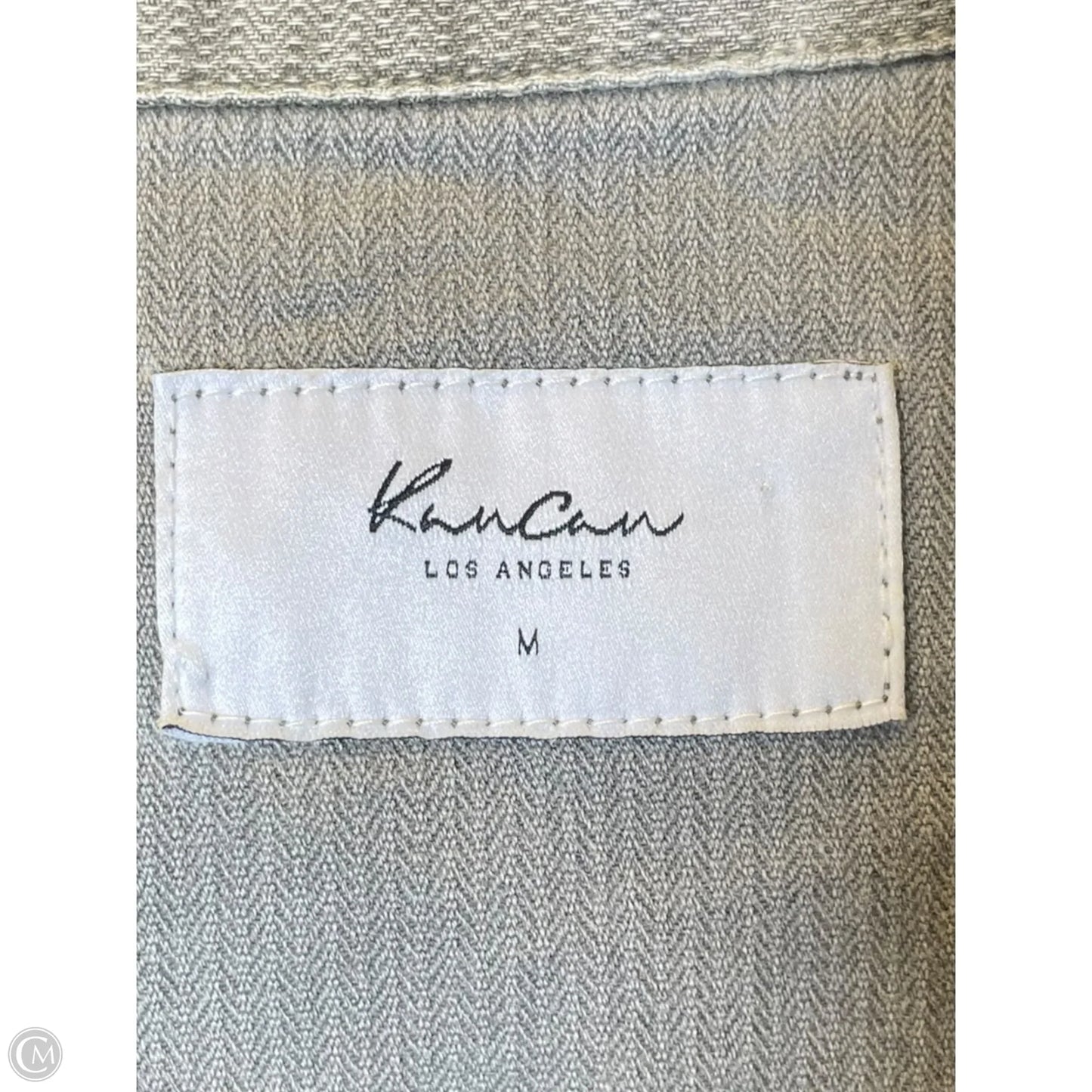 Jacket Denim By Kancan In Green, Size: M