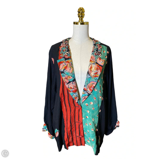 Top Long Sleeve By Carole Little In Multi-colored, Size: Xl