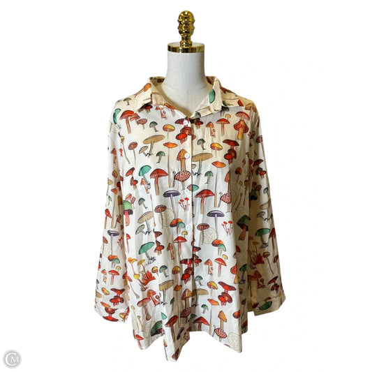 Top Long Sleeve By Clothes Mentor In Multi-colored, Size: Xl