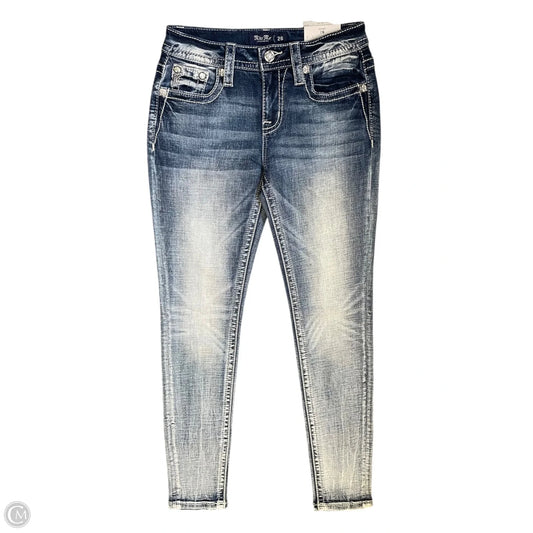 Jeans Skinny By Miss Me In Blue Denim, Size: 2