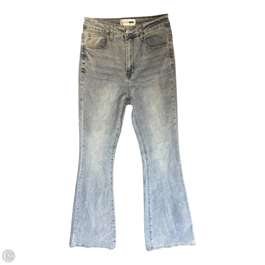 Jeans Flared By Fashion Nova In Blue Denim, Size: 8