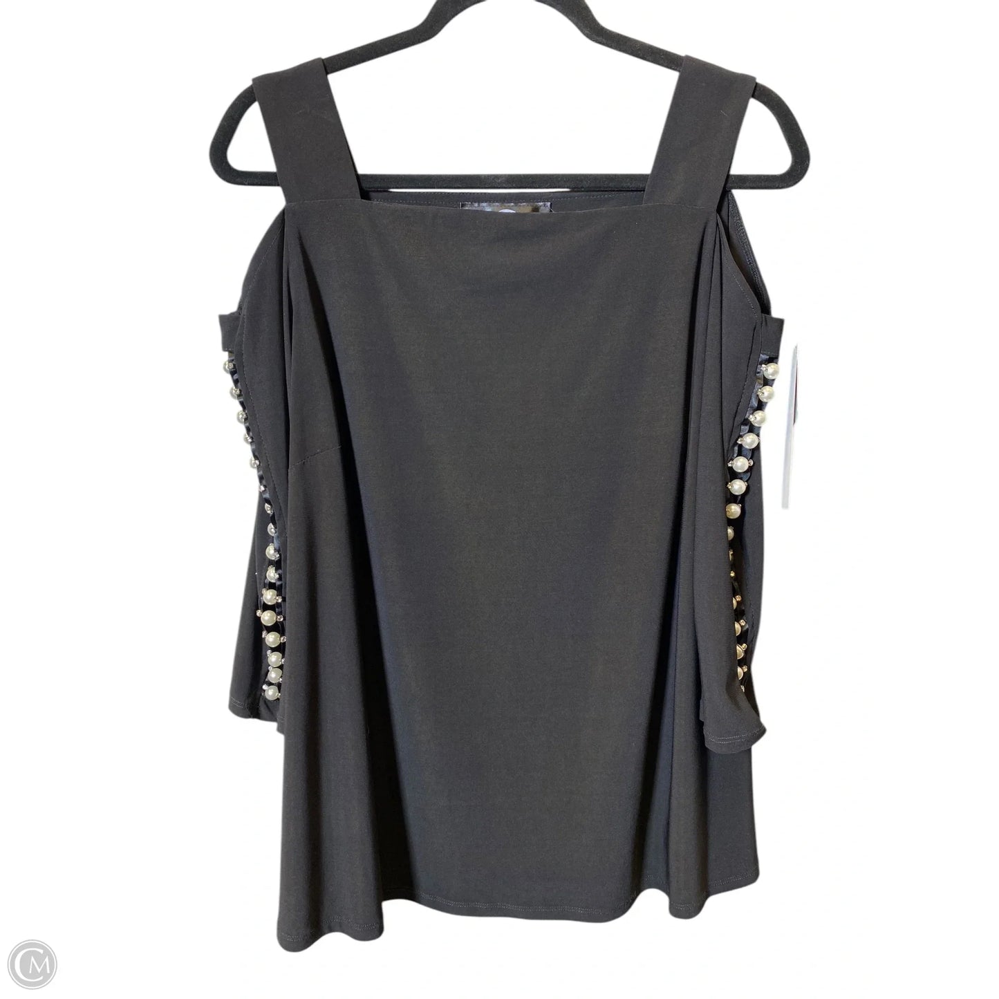 Top Long Sleeve By Clothes Mentor In Black, Size: 2x