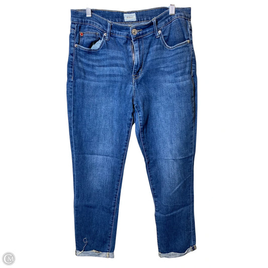 Jeans Straight By Hudson In Blue Denim, Size: 6