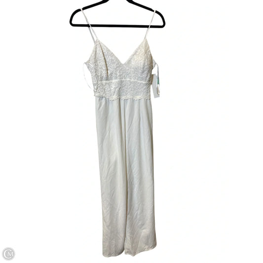 Overalls By Alya In White, Size: M