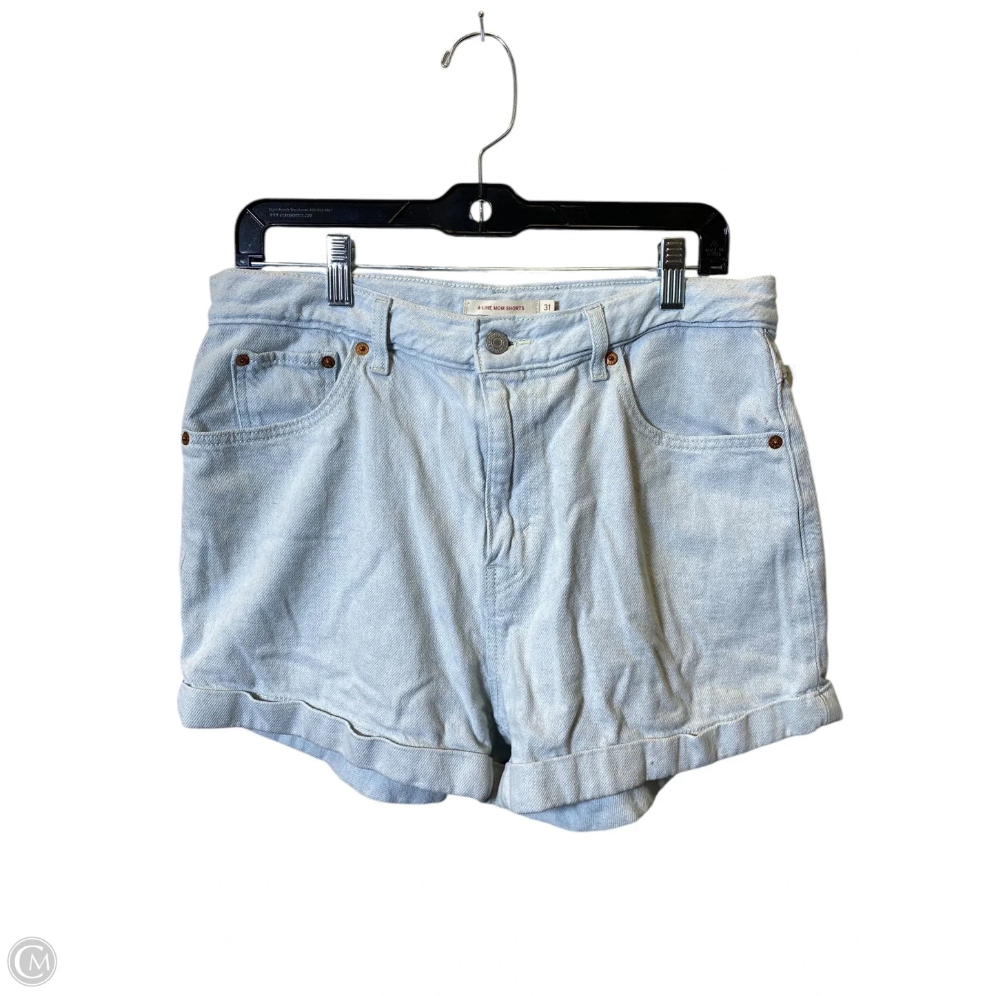 Shorts By Levis In Blue Denim, Size: 12