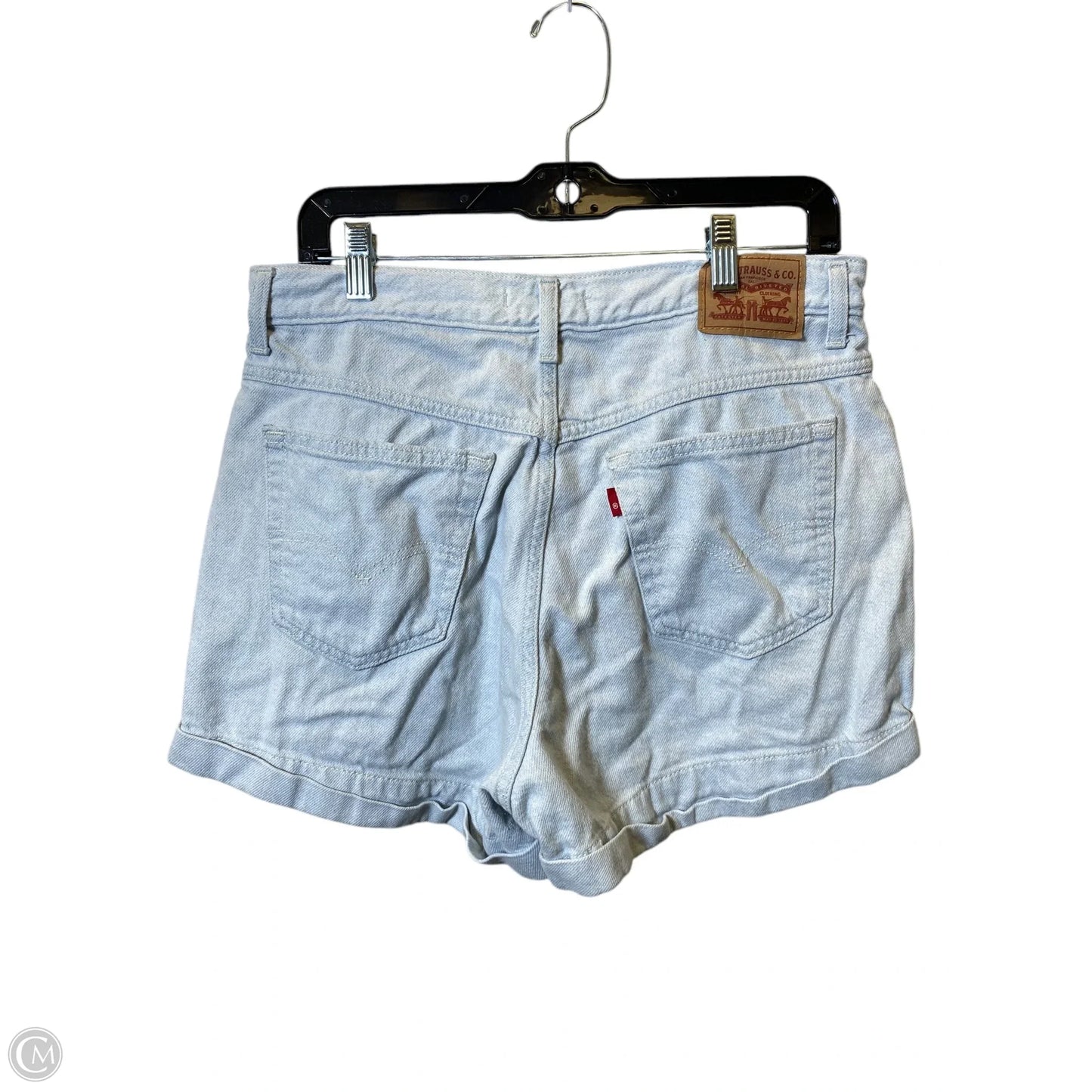 Shorts By Levis In Blue Denim, Size: 12