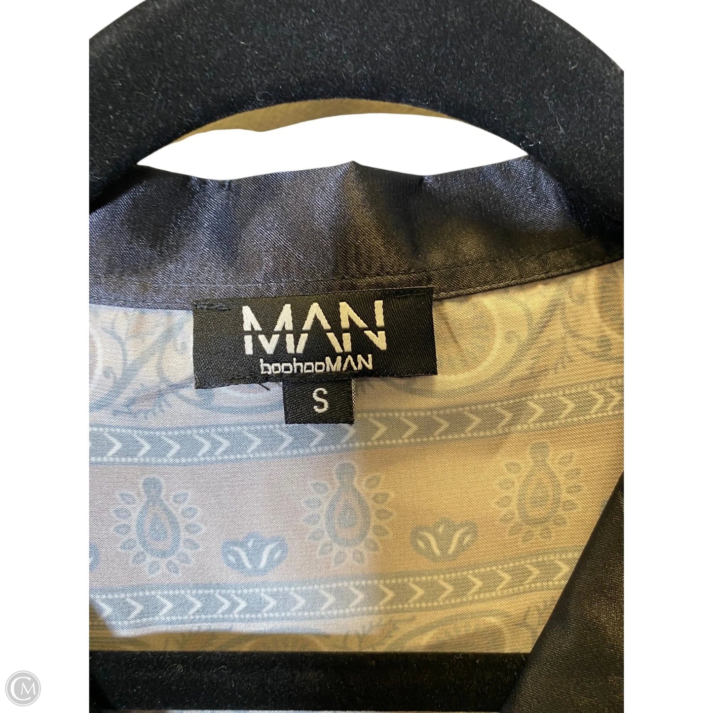 Blouse Long Sleeve By Clothes Mentor In Brown, Size: S