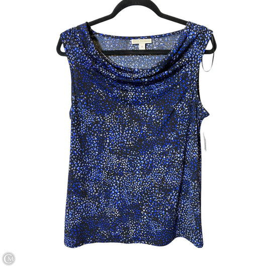Top Sleeveless By Dana Buchman In Animal Print, Size: S