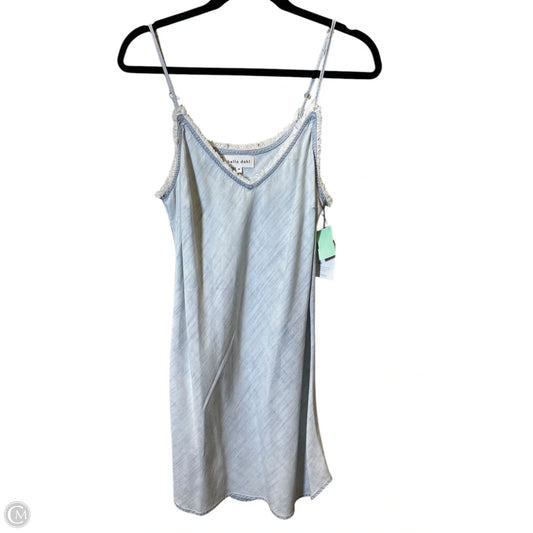 Dress Casual Short By Bella Dahl In Blue Denim, Size: M