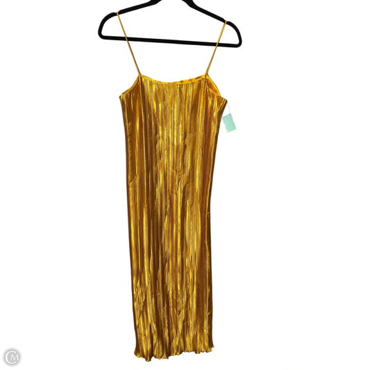 Dress Casual Maxi By Clothes Mentor In Yellow, Size: L