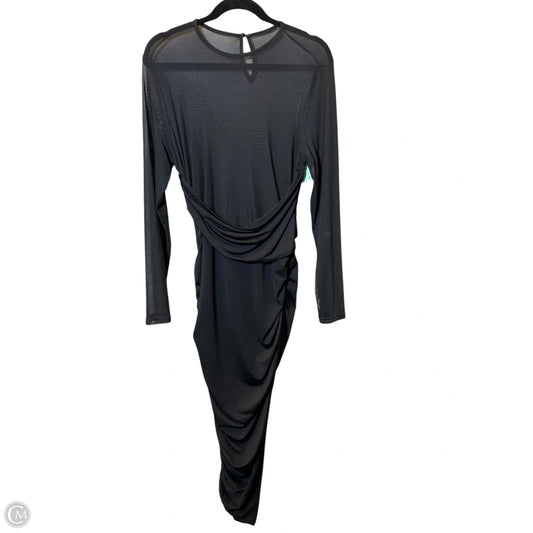 Dress Casual Maxi By Clothes Mentor In Black, Size: L