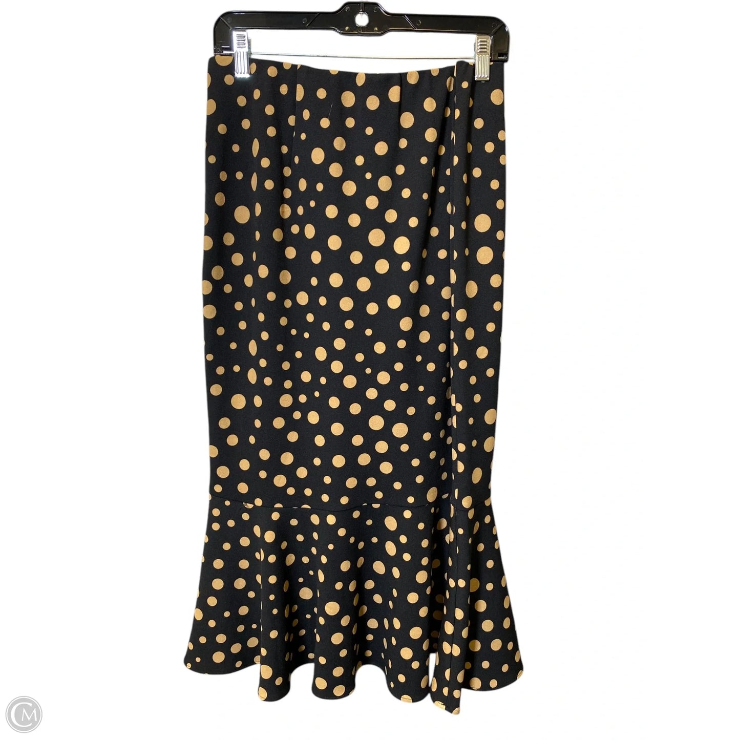 Skirt Maxi By Clothes Mentor In Polkadot Pattern, Size: L