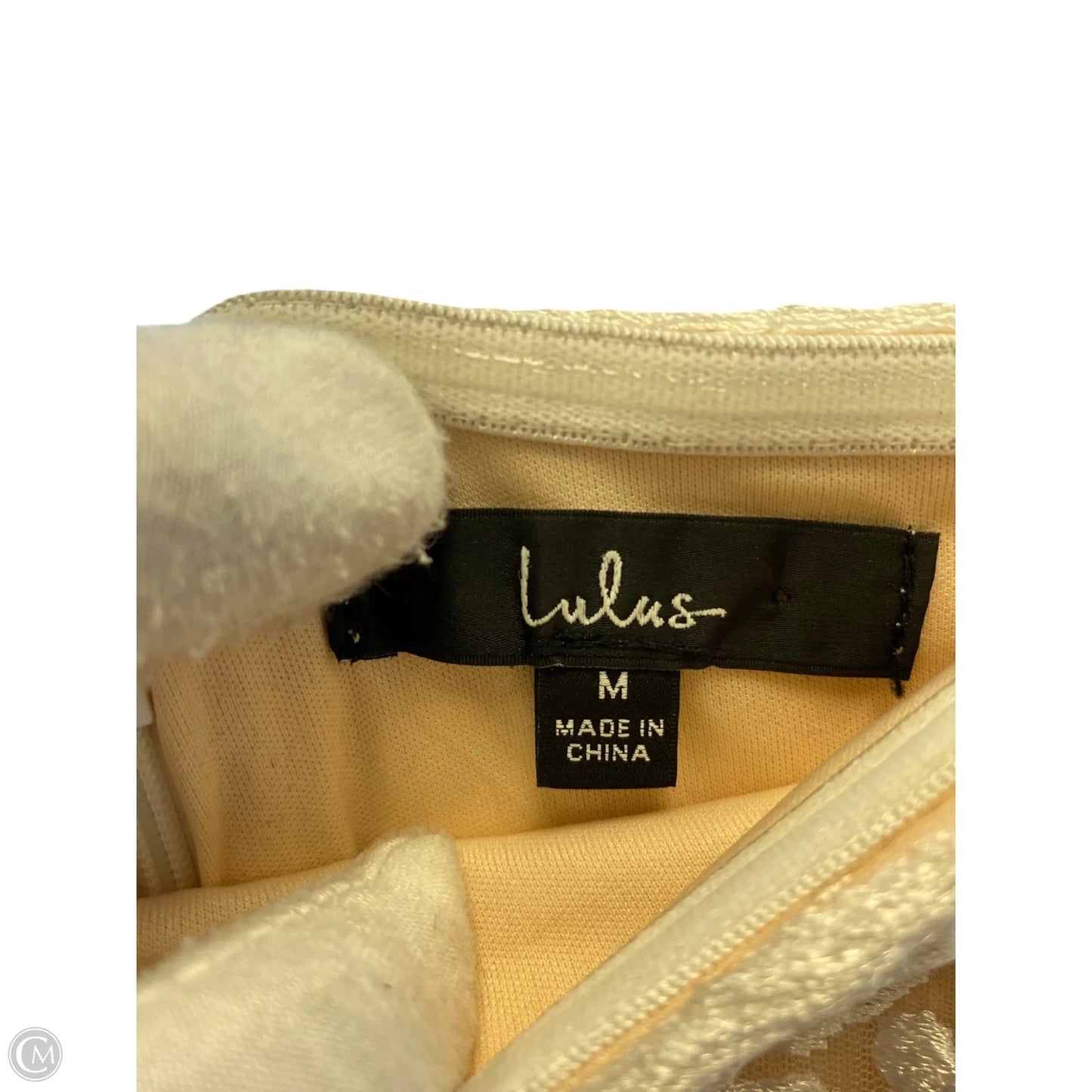 Dress Casual Maxi By Lulus In Pink & White, Size: M