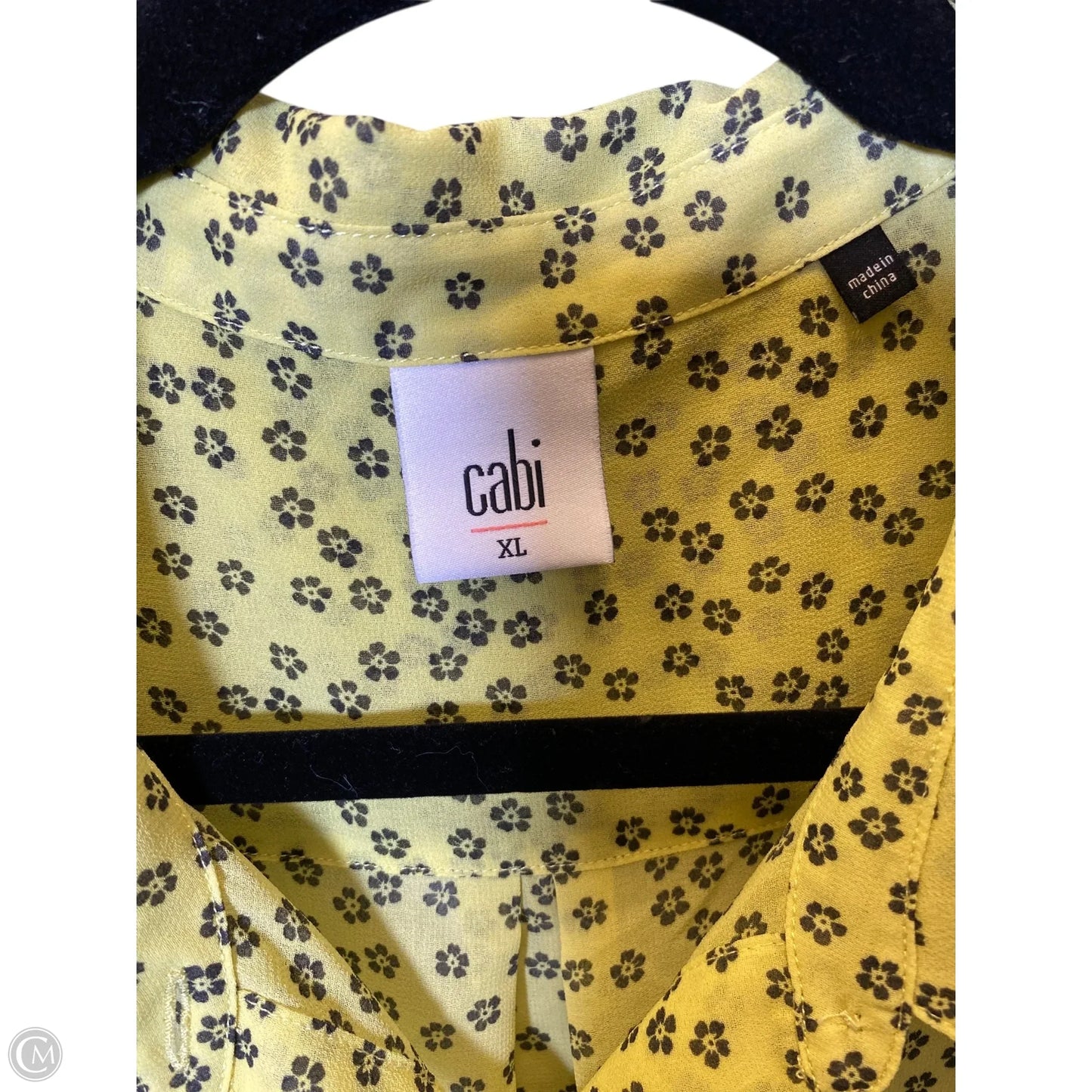 Top Sleeveless By Cabi In Multi-colored, Size: Xl