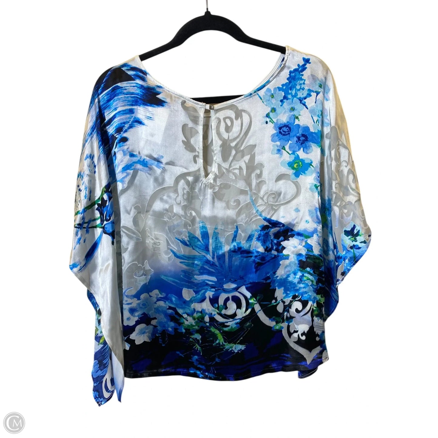 Top Short Sleeve By Joseph Ribkoff In Multi-colored, Size: M