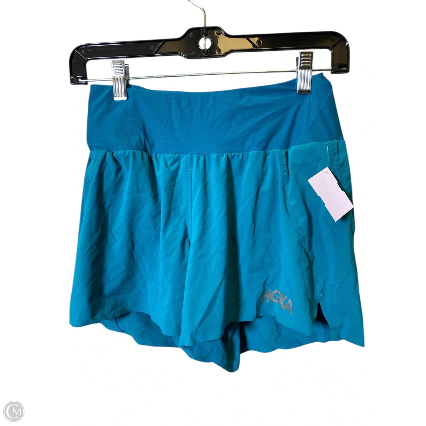 Athletic Shorts By Hoka In Blue, Size: S