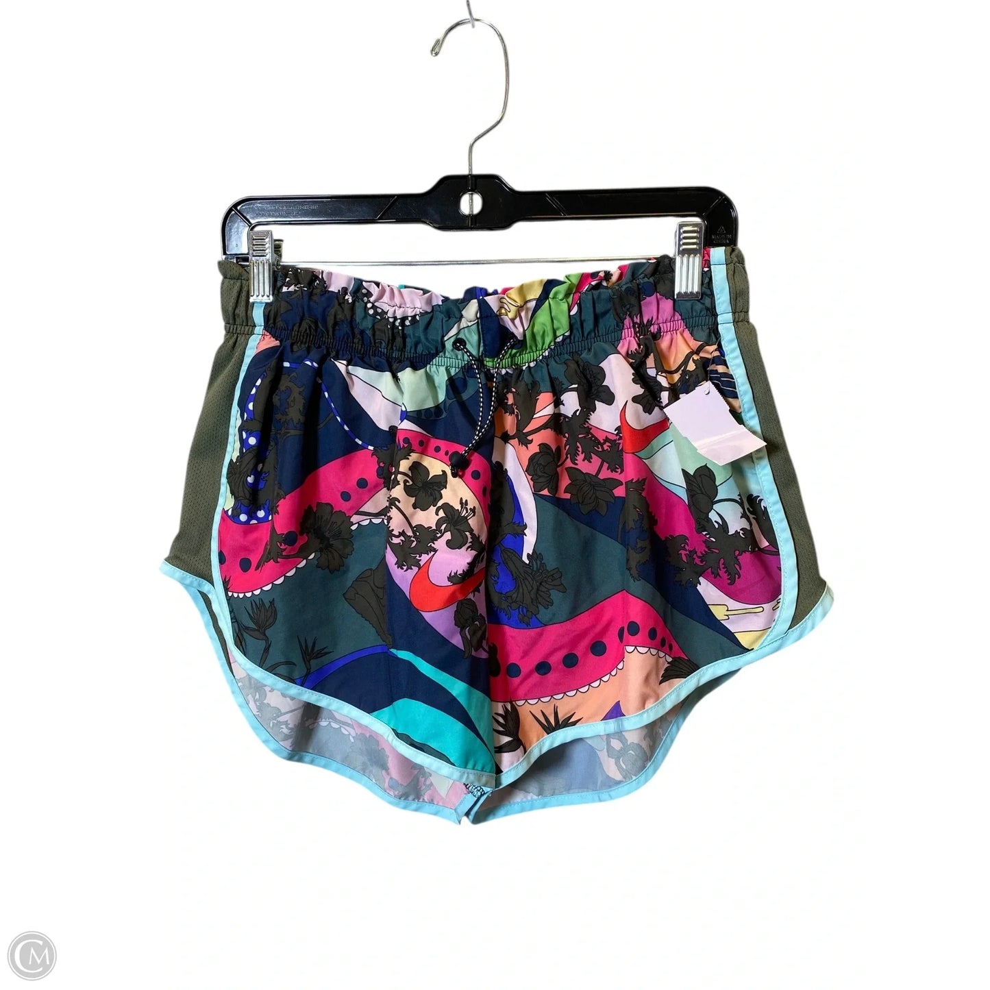 Athletic Shorts By Nike In Multi-colored, Size: L
