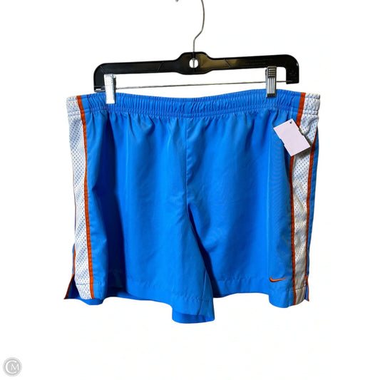Athletic Shorts By Nike In Multi-colored, Size: L