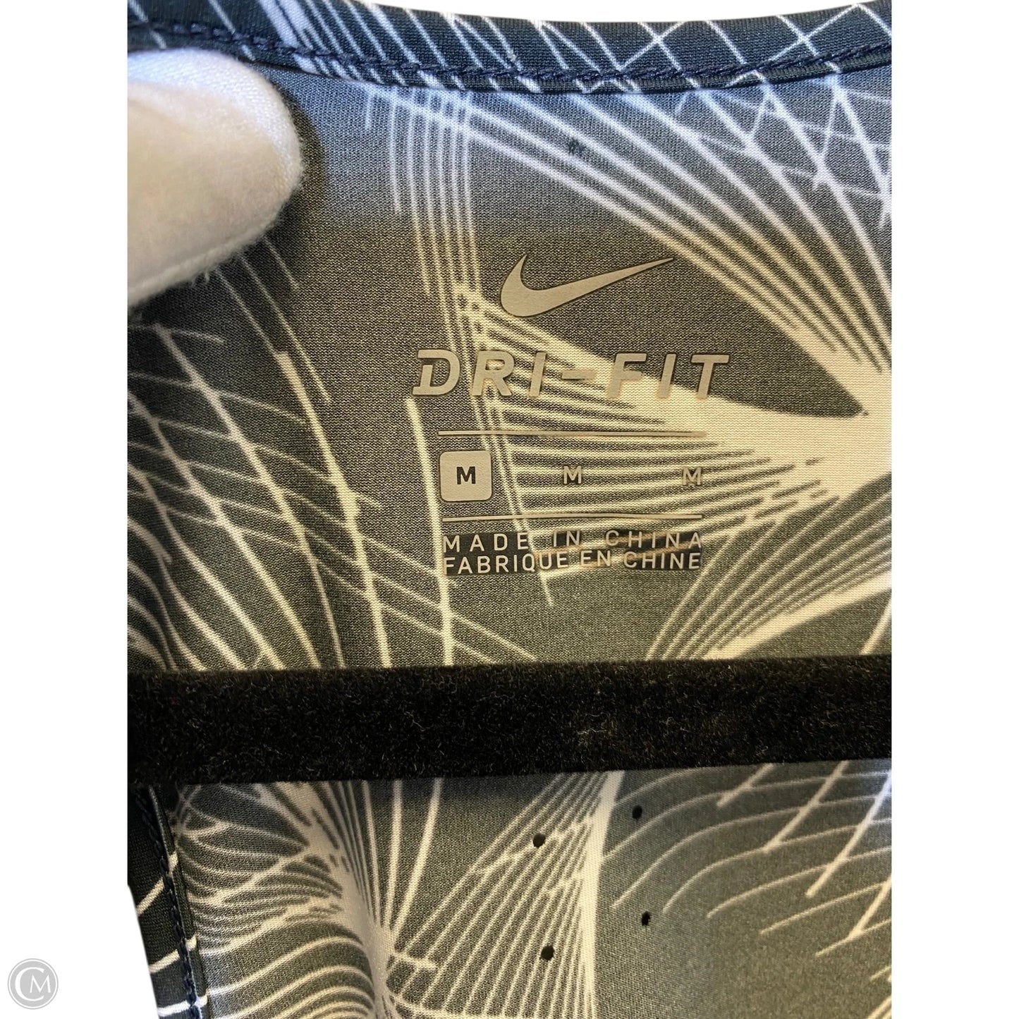 Athletic Tank Top By Nike In Multi-colored, Size: M