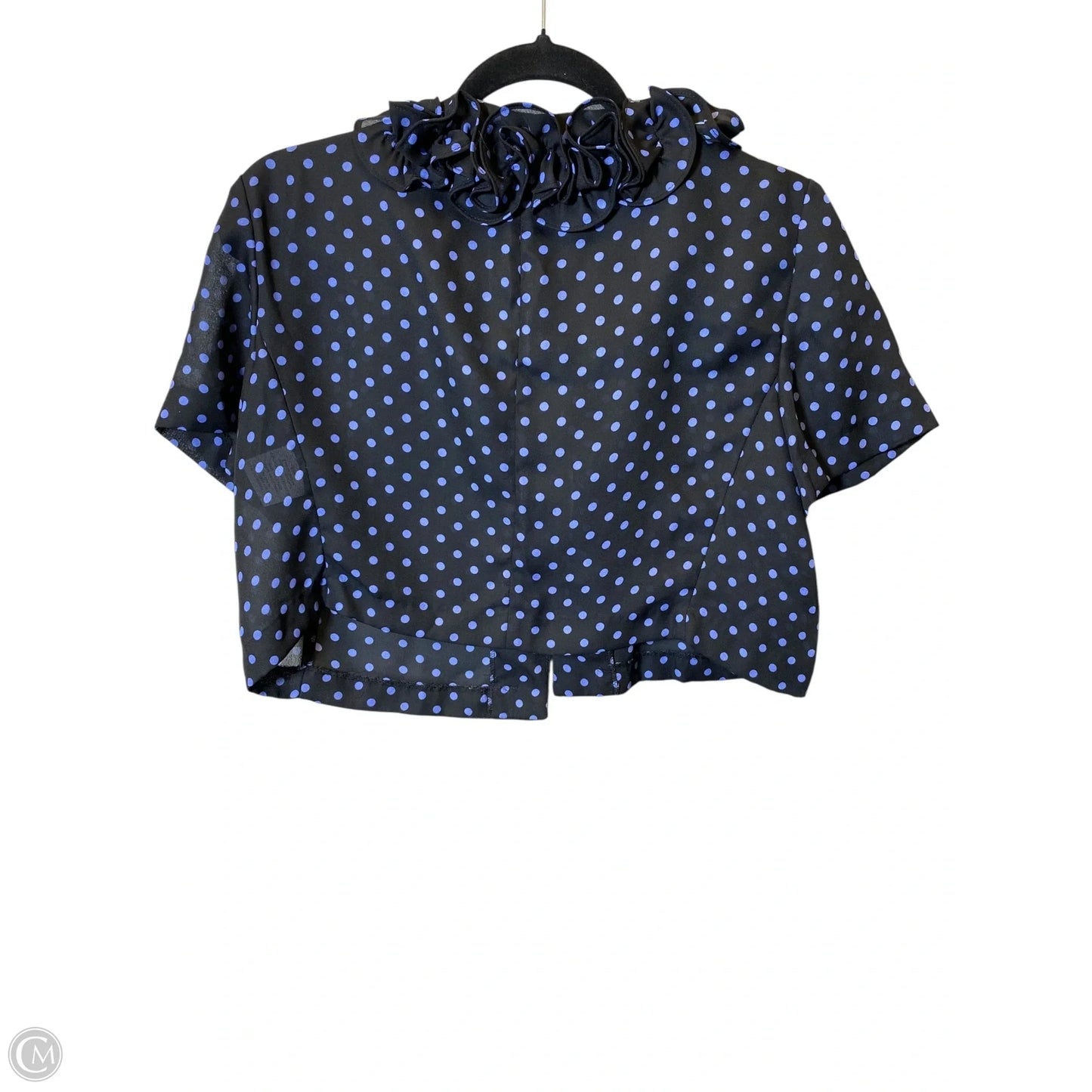 Cardigan By Dannyandnicole In Black & Blue, Size: Xlp