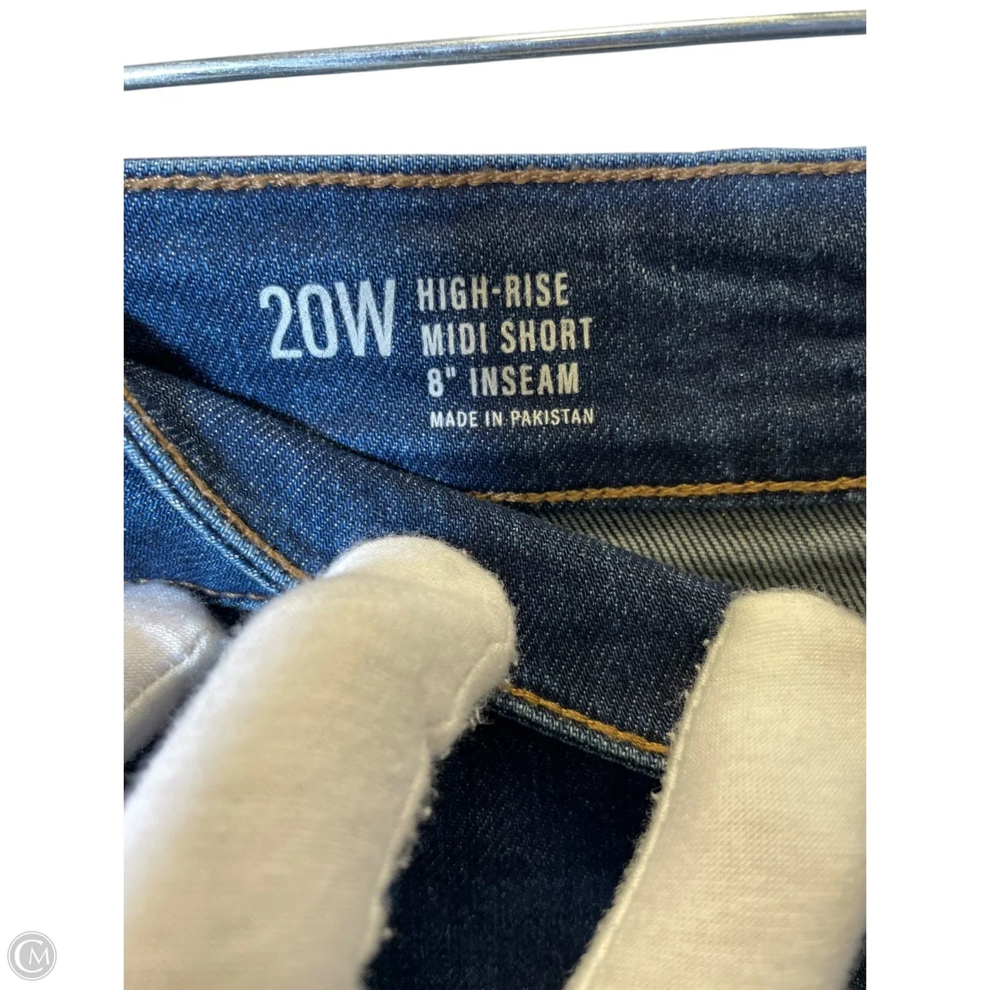 Shorts By Ana In Blue Denim, Size: 20