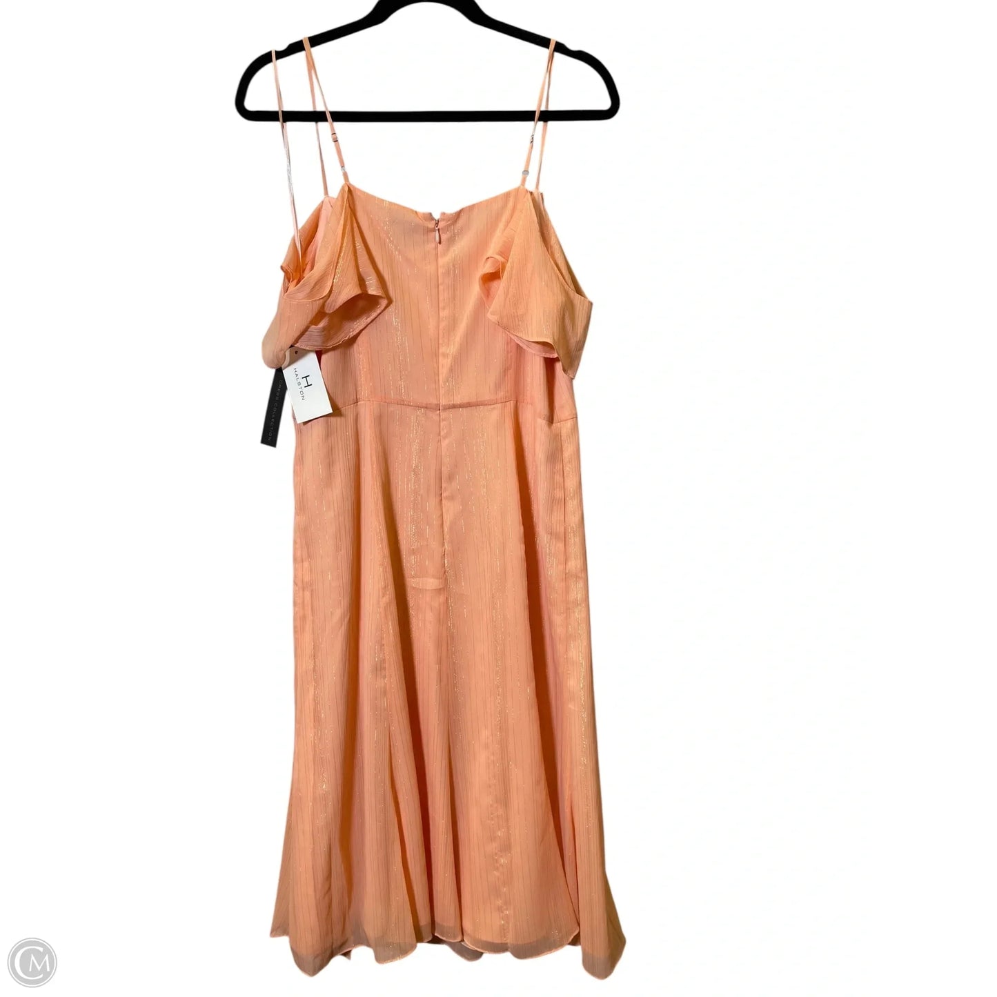 Dress Designer By Halston In Pink Blush , Size: 12