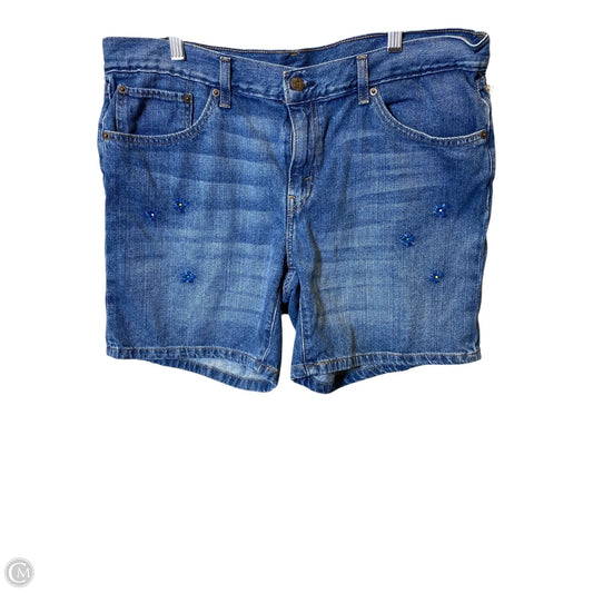 Shorts By Levis In Blue Denim, Size: 16