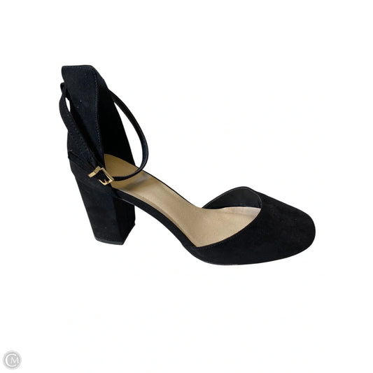 Shoes Heels Block By Asos In Black, Size: 7