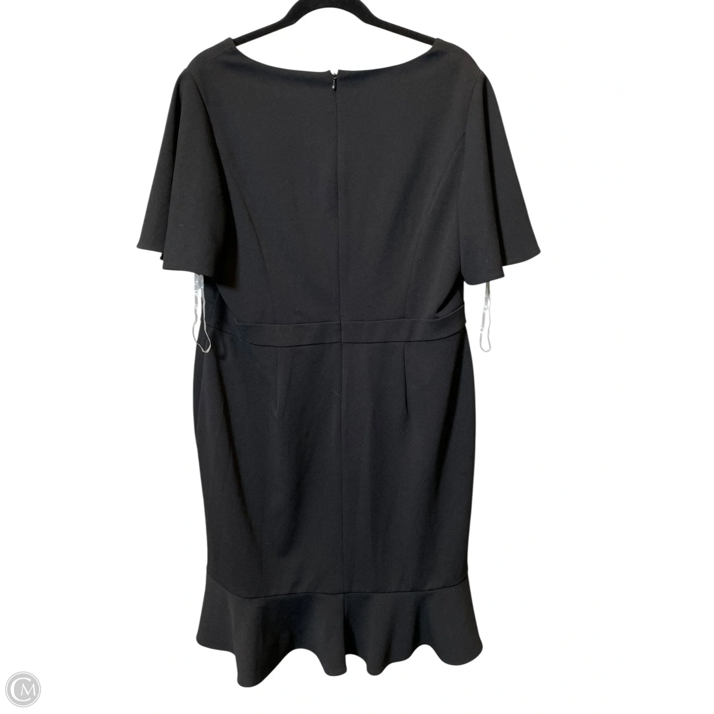Dress Casual Midi By Anne Klein In Black, Size: 14