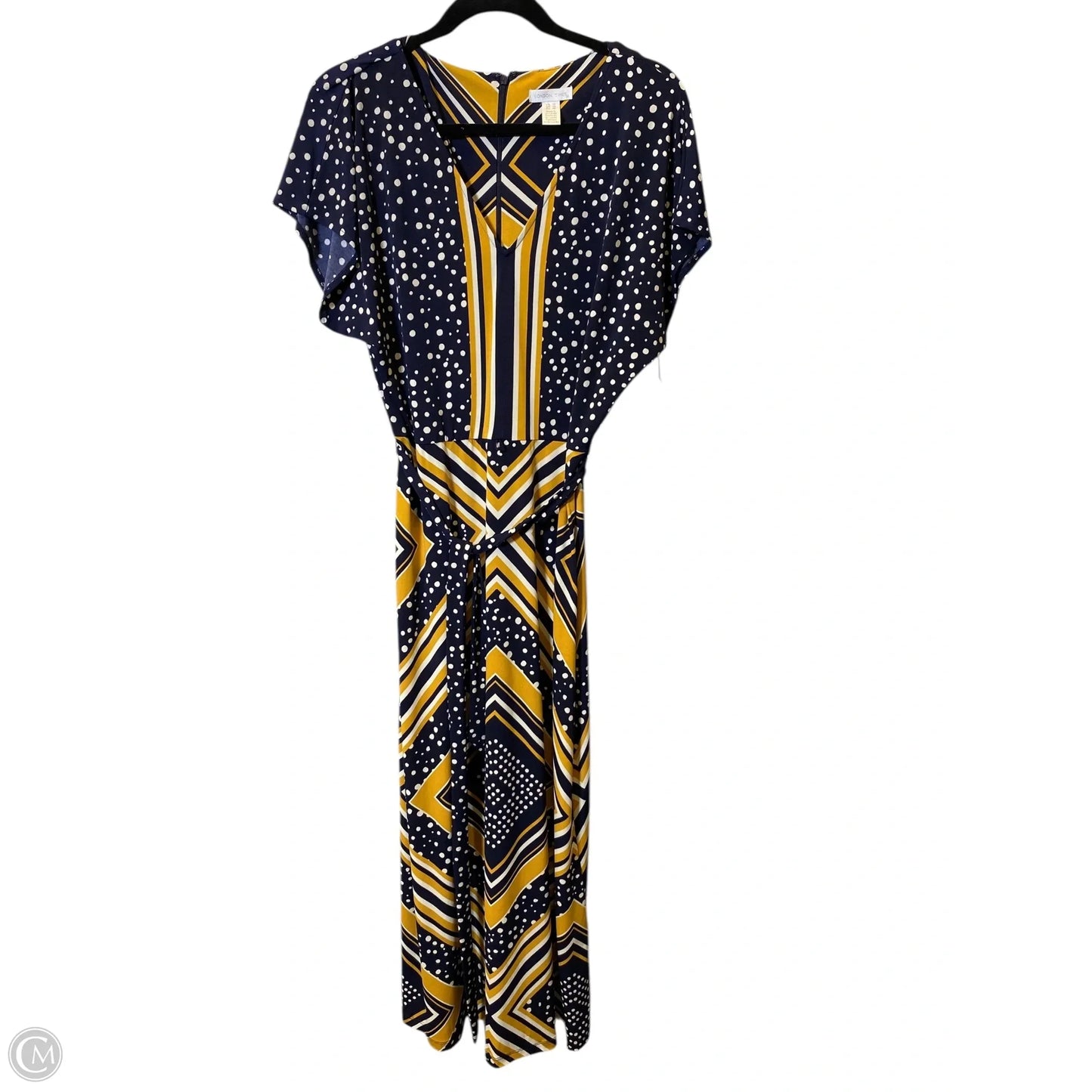 Dress Casual Midi By London In Multi-colored, Size: 10