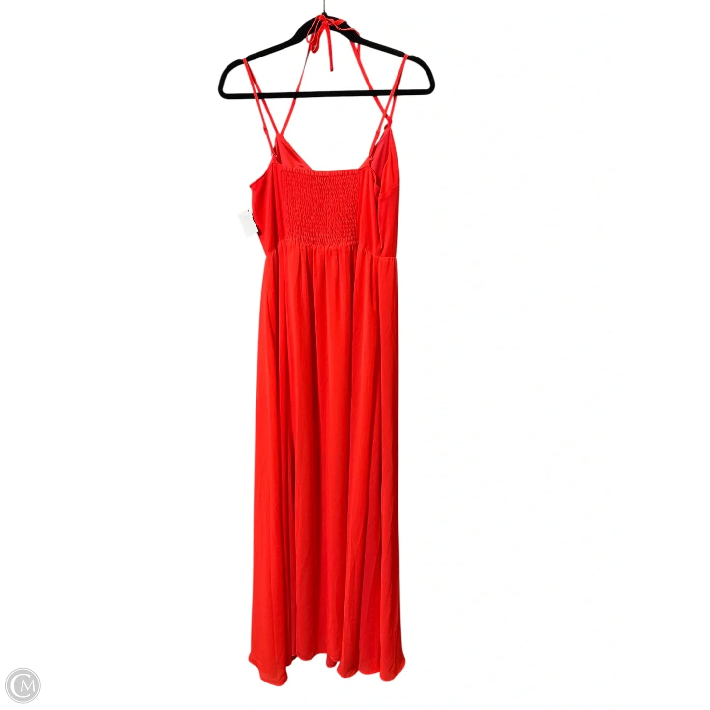 Dress Casual Maxi By Express In Pink, Size: M