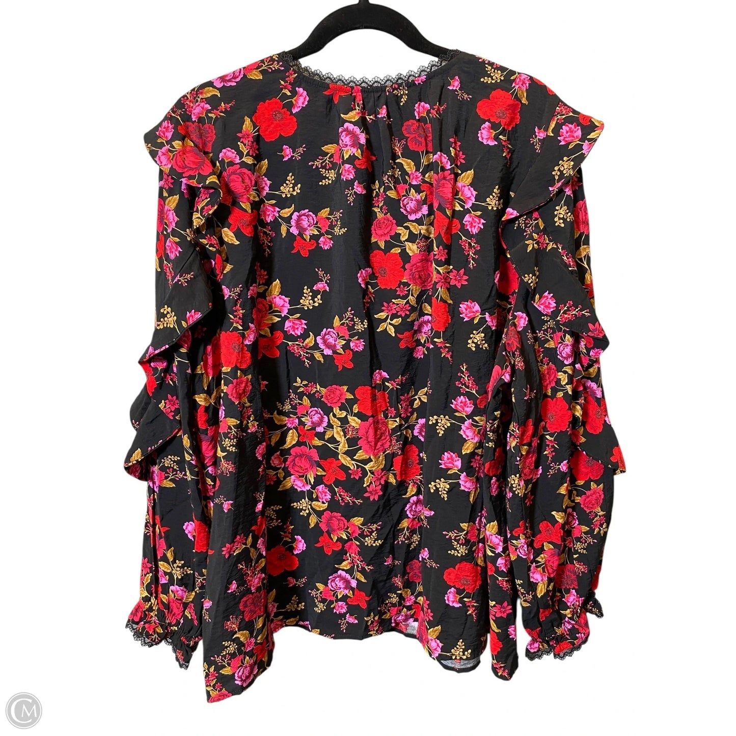 Top Long Sleeve By The Pioneer Woman In Multi-colored, Size: 2x