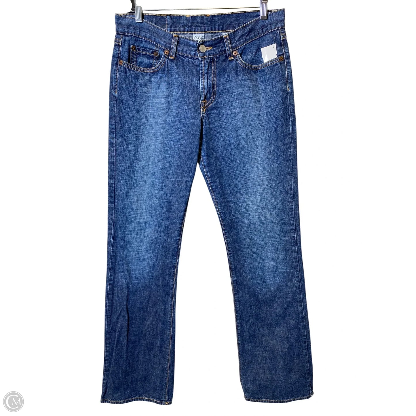 Jeans Flared By Lucky Brand In Blue Denim, Size: 6