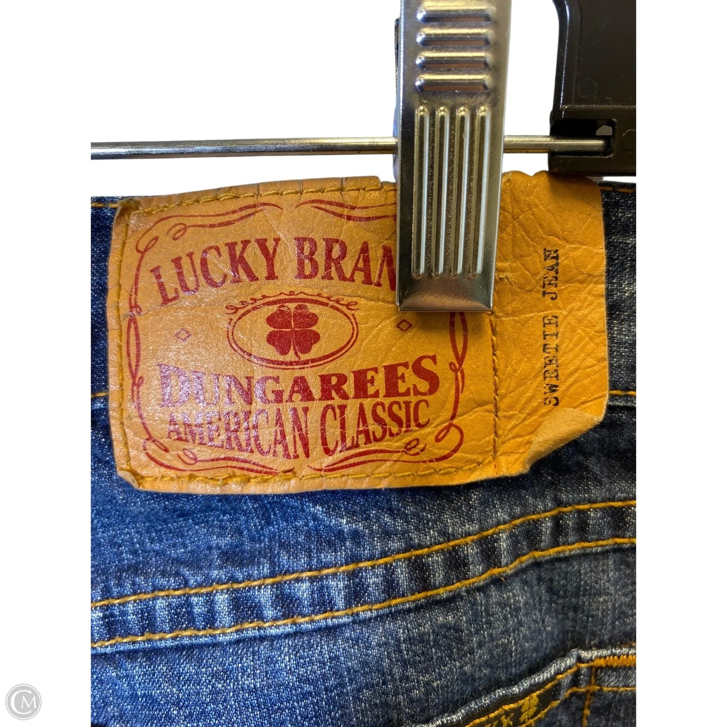 Jeans Flared By Lucky Brand In Blue Denim, Size: 6