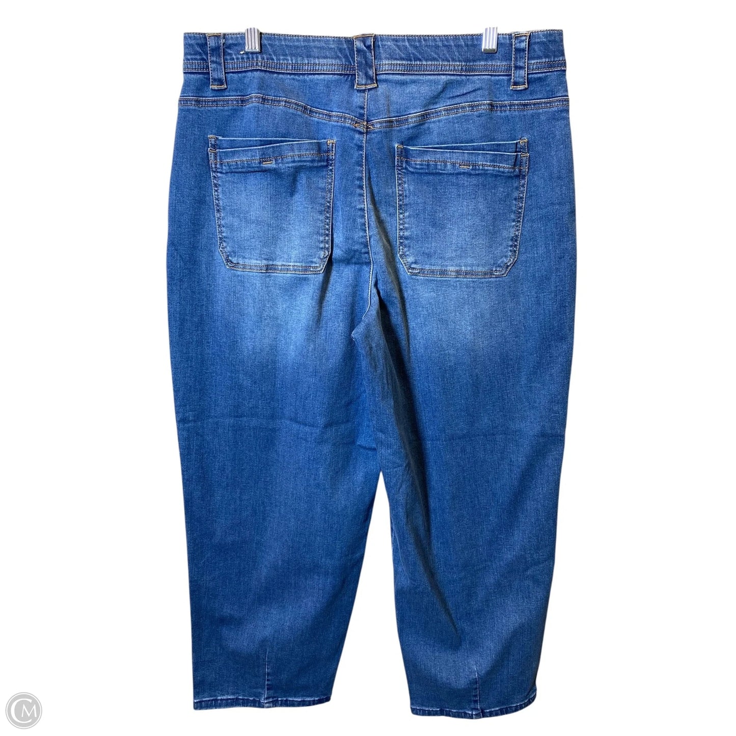 Jeans Wide Leg By Democracy In Blue Denim, Size: 14