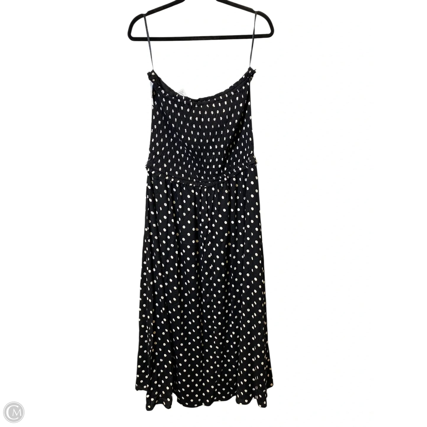 Dress Casual Maxi By Clothes Mentor In Polkadot Pattern, Size: Xl
