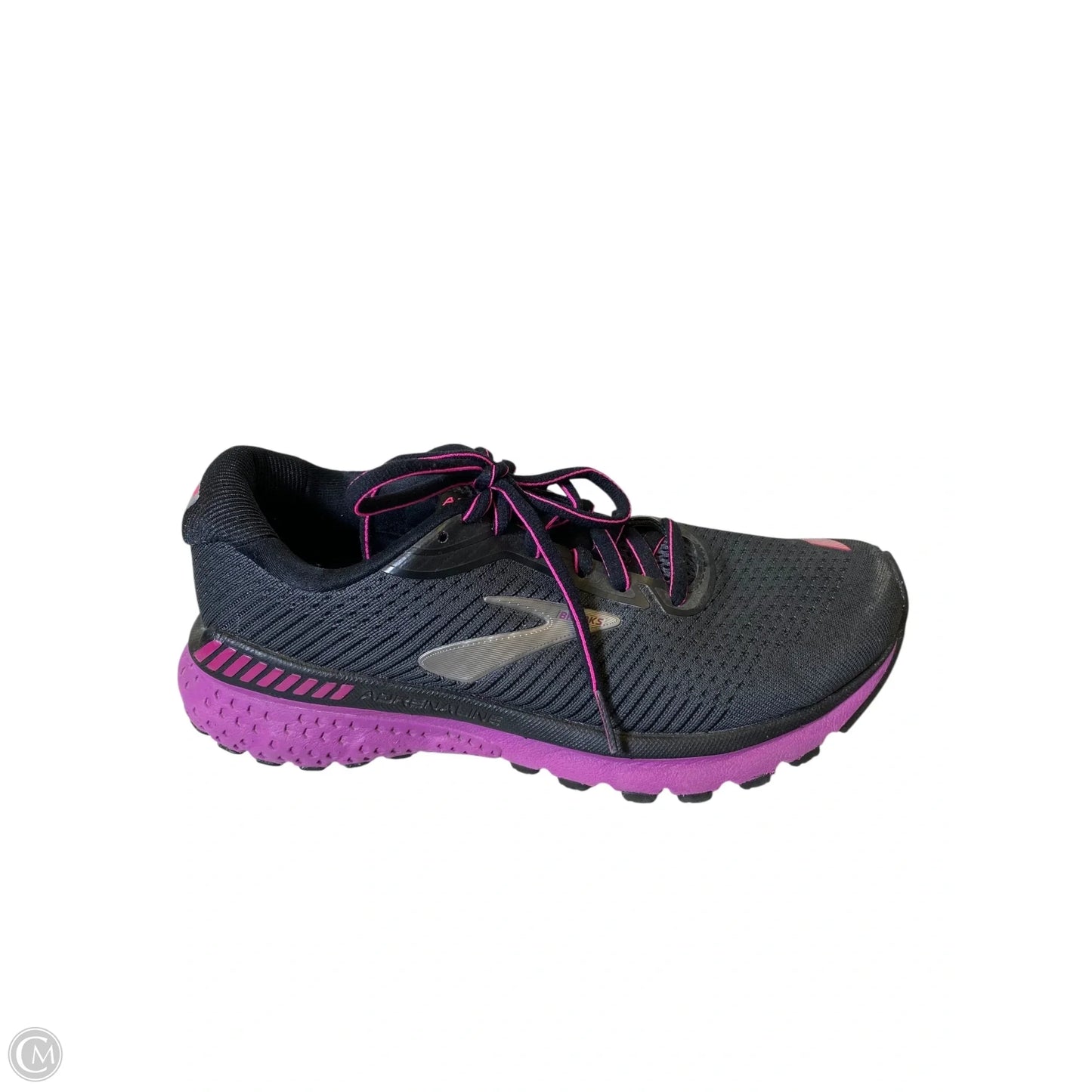 Shoes Athletic By Brooks In Black & Purple, Size: 8