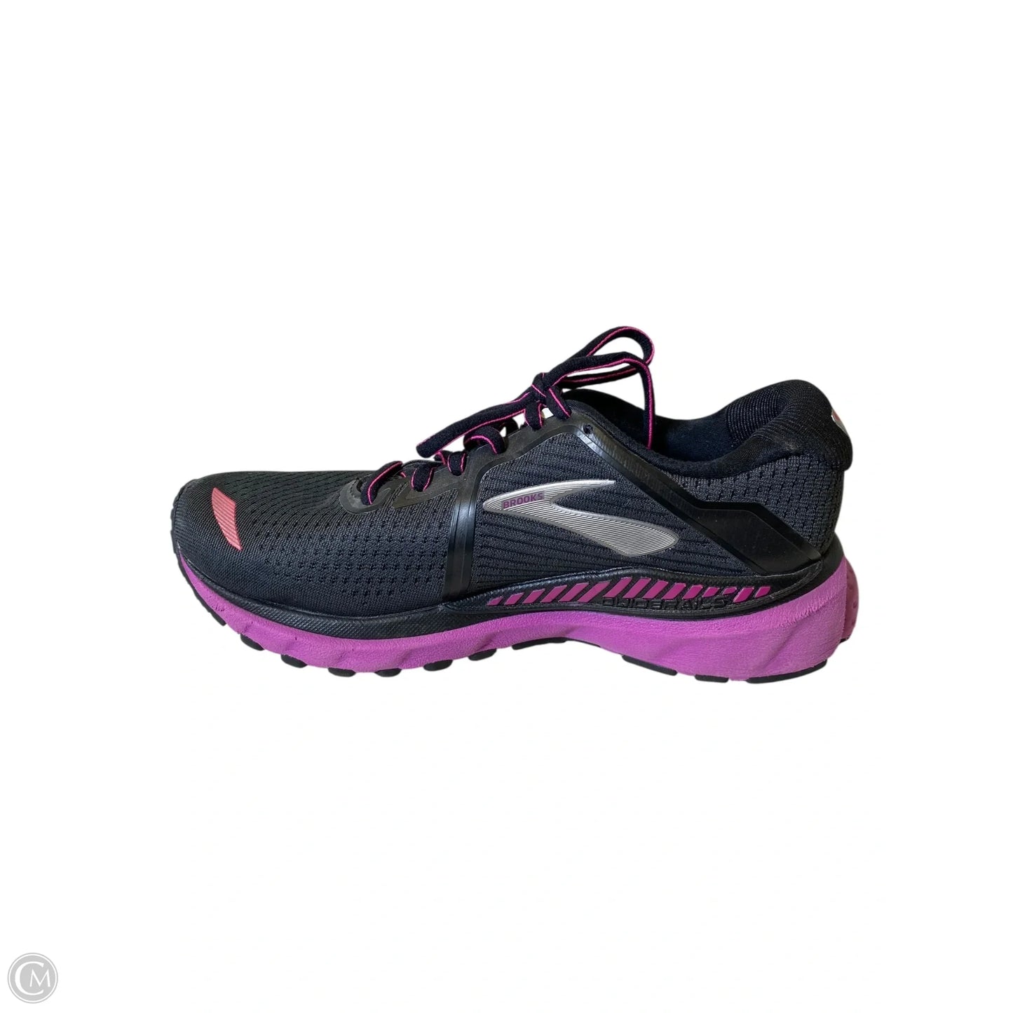 Shoes Athletic By Brooks In Black & Purple, Size: 8
