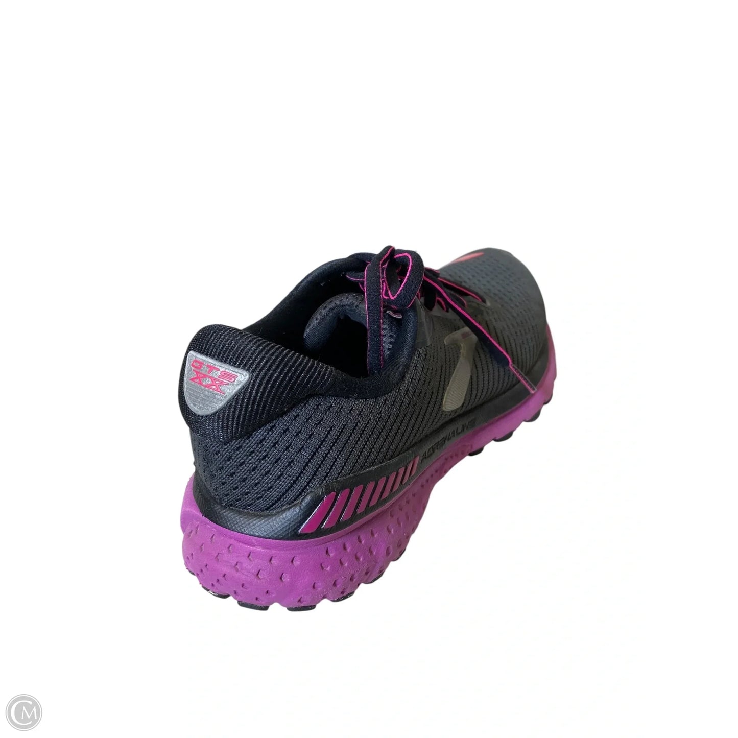Shoes Athletic By Brooks In Black & Purple, Size: 8