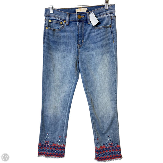 Pants Denim Designer By Tory Burch In Multi-colored, Size: 2