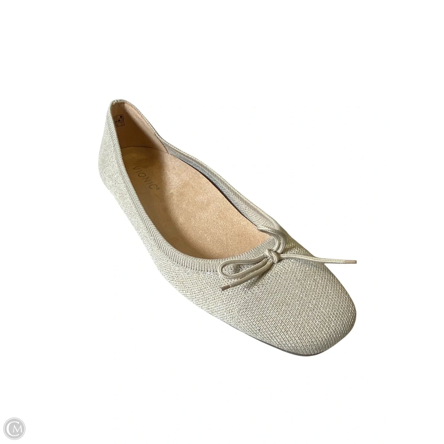 Shoes Flats By Vionic In Gold, Size: 9