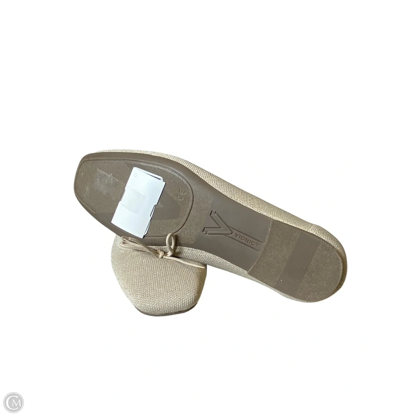 Shoes Flats By Vionic In Gold, Size: 9