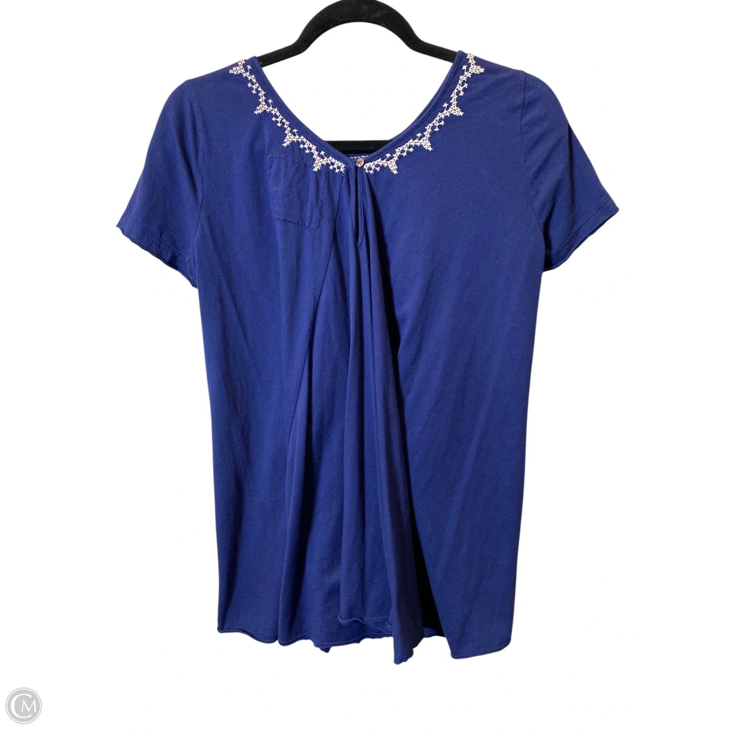 Top Short Sleeve By Johnny Was Designer In Multi-colored, Size: Xs