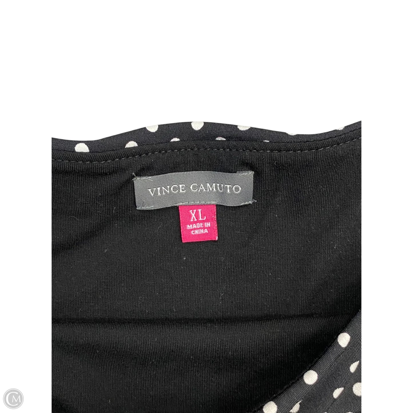 Skirt Midi By Vince Camuto In Polkadot Pattern, Size: Xl