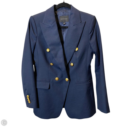 Blazer By Banana Republic In Navy, Size: 4