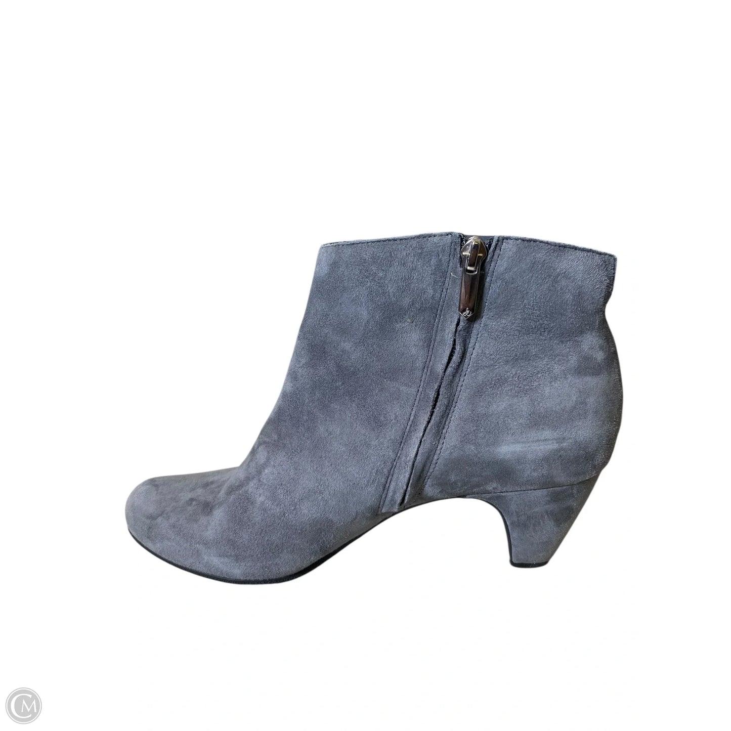 Boots Ankle Heels By Sam Edelman In Grey, Size: 10