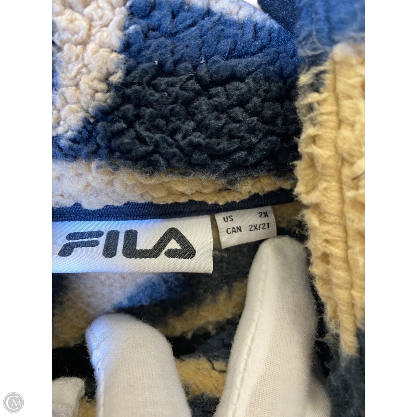 Sweater By Fila In Animal Print, Size: 2x