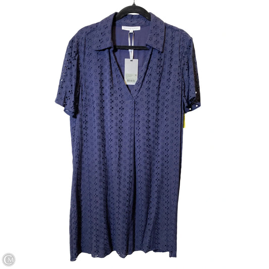 Dress Casual Midi By Preston And New York In Navy, Size: 18