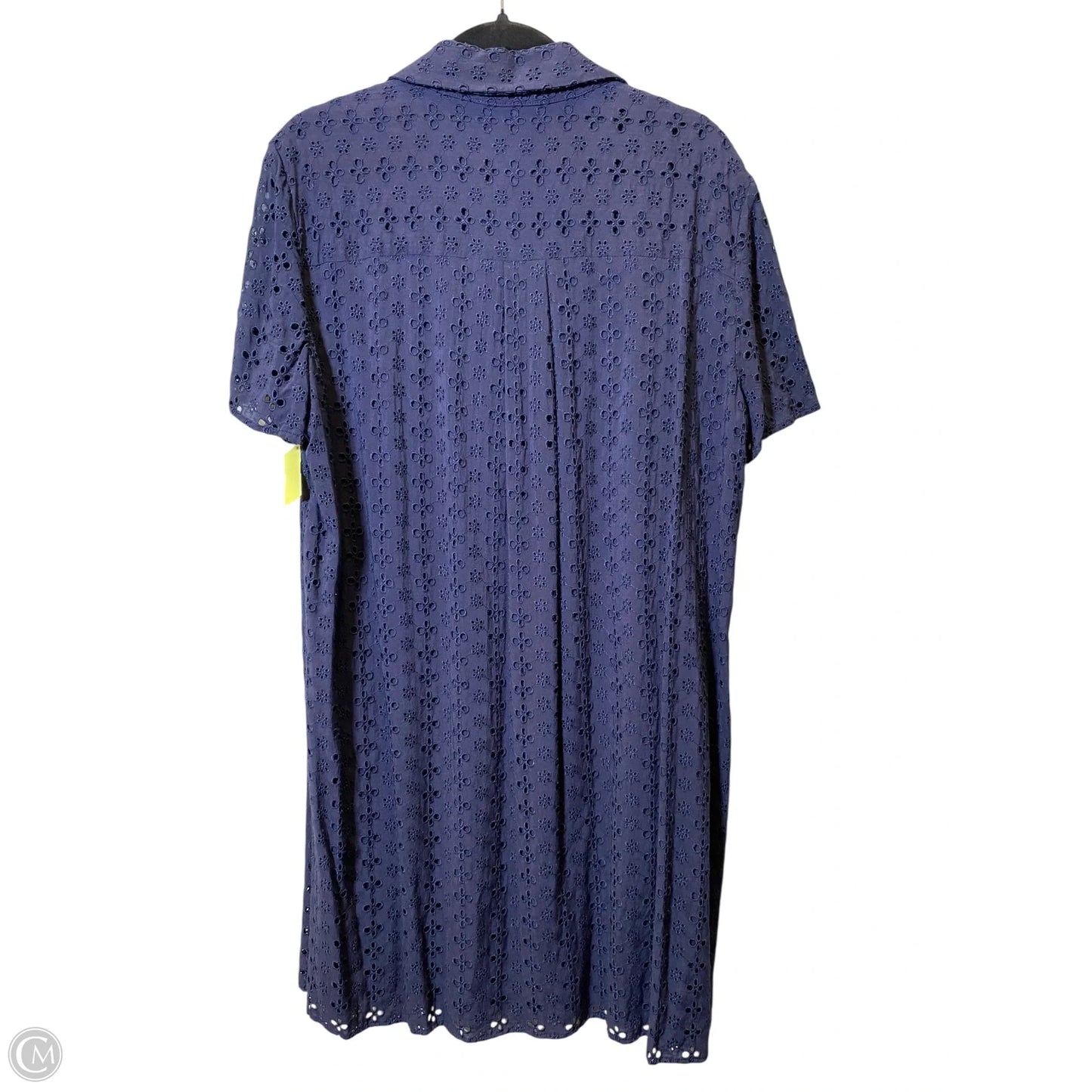 Dress Casual Midi By Preston And New York In Navy, Size: 18