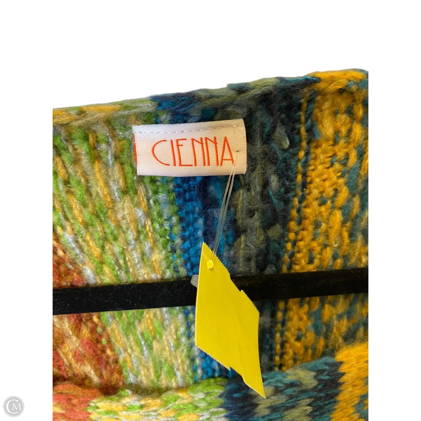 Poncho By Clothes Mentor In Multi-colored